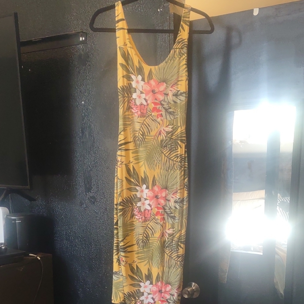 Popular Basics Sunflower Yellow Dress